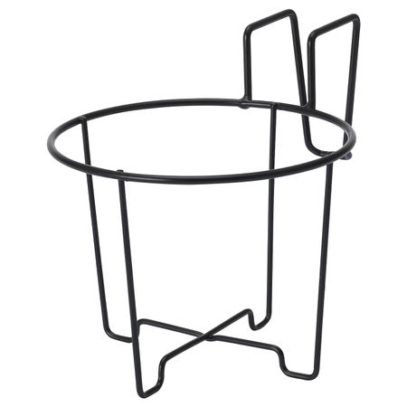 Держатель для кашпо, для дома, улицы/черный 16 см IKEA СВАРТПЕППАР 404.522.74