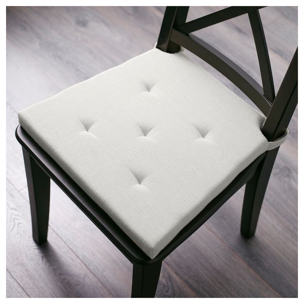 Подушка на стул АДМЕТЕ, естественный (43/36x42x2.5 см) - фото 2