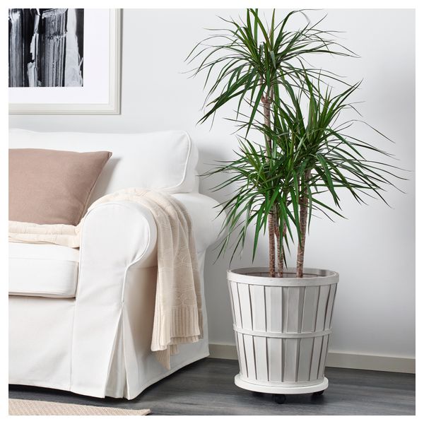 Кашпо КАЛАСА, белый (32 см) - схема-чертеж с размерами