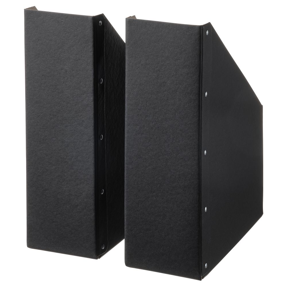 Подставка для журналов, черный IKEA FÖRNIMMA ФЁРНИММА 805.181.74 - фото 1