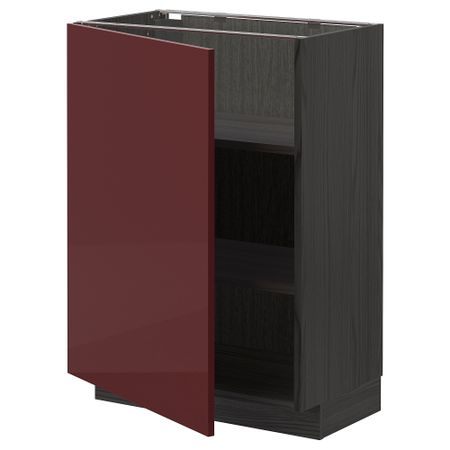 Напольный шкаф с полками, 60x37 cm IKEA METOD МЕТОД 094.521.39