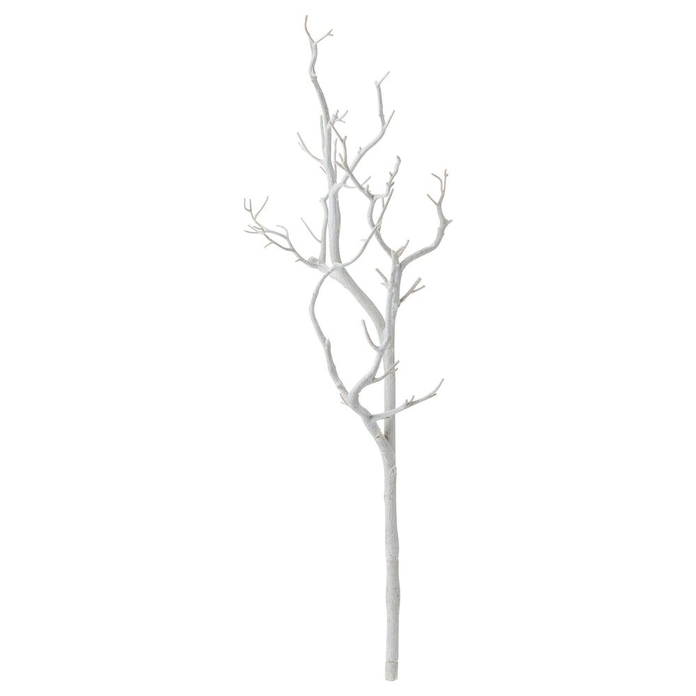 Искусственная ветка, для дома, улицы белый 63 см IKEA SMYCKA СМИККА 704.965.54 - фото 1