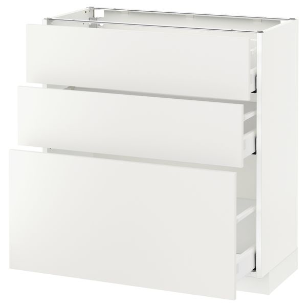 IKEA, вид спереди - схема-чертеж с размерами