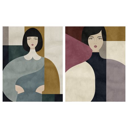 Постер, 40x50 см, Призма IKEA DRÖMBILD ДРЁМБИЛЬД 805.679.80