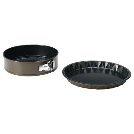 Набор форм для выпечки 2 штуки БУЛЛАР, коричневый