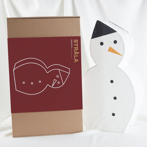 Светодиодное настольное украшение, снеговик IKEA СТРОЛА 604.440.61 - фото 4