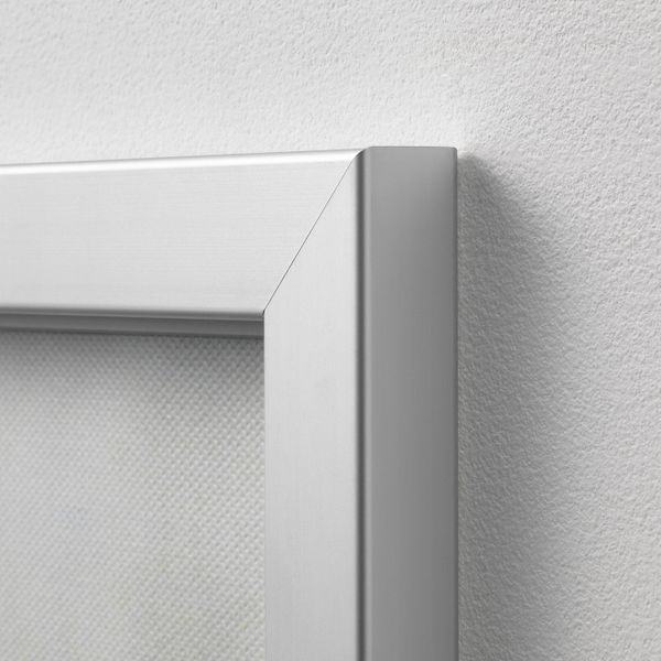 Картина с рамой, Dream/цвет алюминия 140x100 см IKEA БЬЁРКСТА 692.977.82 - схема-чертеж с размерами