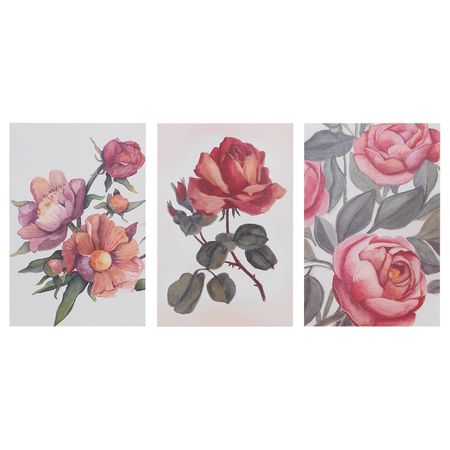 Открытка, Цветы розовый 10x15 см IKEA BOCKARA БОККАРА 004.653.39