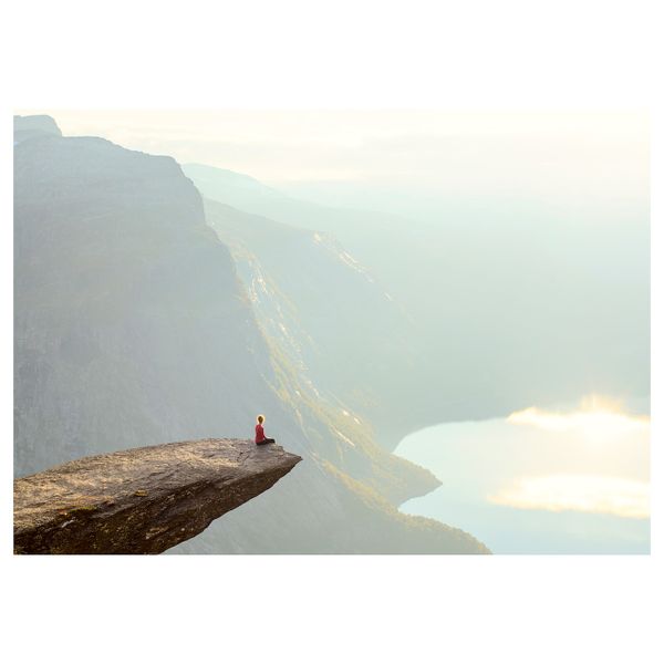 Картина, Язык Тролля, Норвегия 100x70 см IKEA PJÄTTERYD ПЬЕТТЕРИД 504.914.87 - фото 1