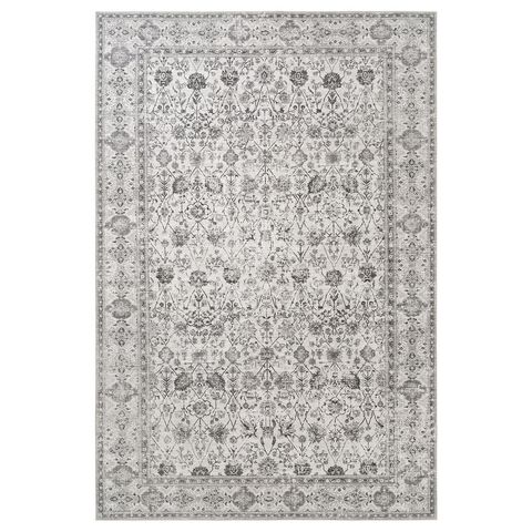 LOKALTÅG Ковер, короткий ворс - бежевый/серый 200x300 см