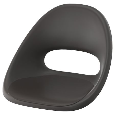 Сиденье со спинкой, темно-серый IKEA ELDBERGET ЭЛДБЕРГЕТ 704.068.03