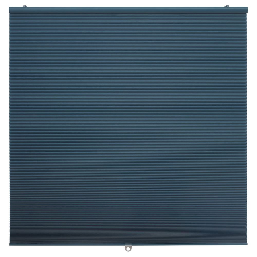 Затемняющие сотовидные жалюзи, синий 120x155 см IKEA HOPPVALS ХОППВАЛС 404.538.86 - фото 1