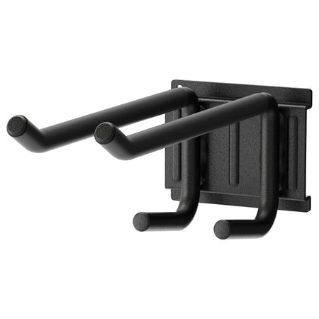 Крючок двойной, черный IKEA БРАНДУР 604.026.31