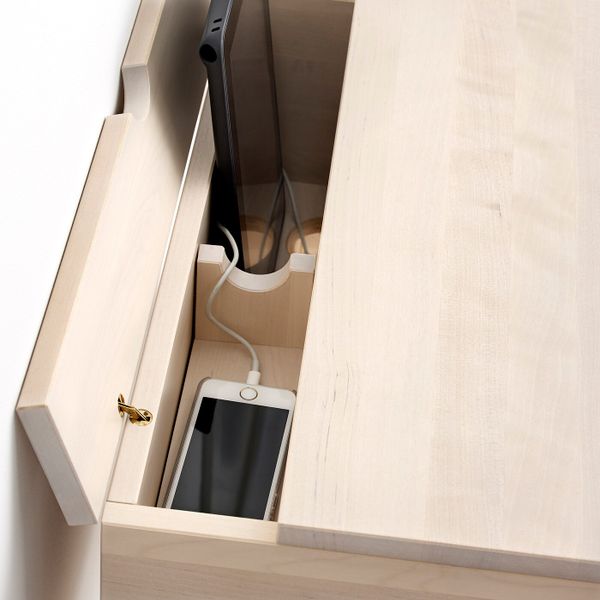 Бюро, белый береза IKEA KNOTTEN КНОТТЕН 303.847.99 - фото 5