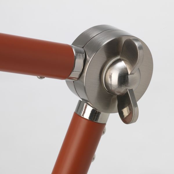 Светильник напольный для чтения, красно-коричневый IKEA АРЁД 204.083.62 - схема-чертеж с размерами