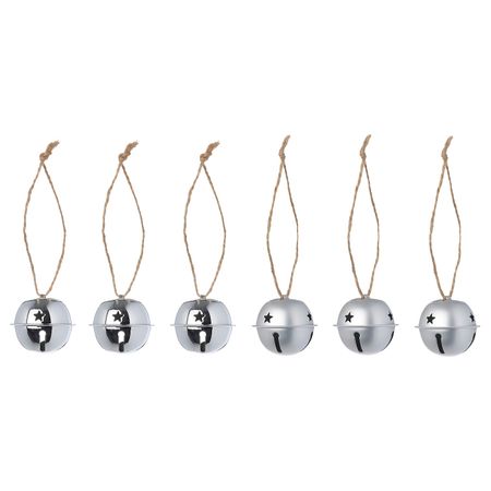 Украшение подвесное, колокольчик серебристый IKEA VINTER 2021 ВИНТЕР 2021 005.020.73