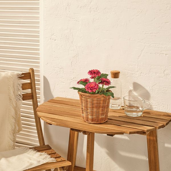 Искусственное растение в горшке, для дома, улицы Хризантема, 12 см IKEA FEJKA ФЕЙКА 005.825.07 - фото 5