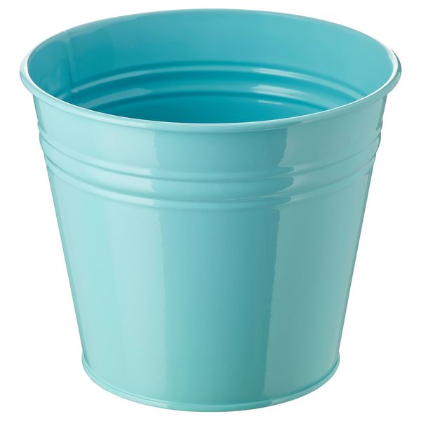 Кашпо СОККЕР, д/дома/улицы, бирюзовый - фото 1