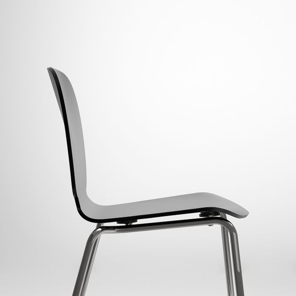 Стул, черный/Брур-Инге хромированный IKEA SVENBERTIL СВЕН-БЕРТИЛЬ 592.272.52 - фото 5