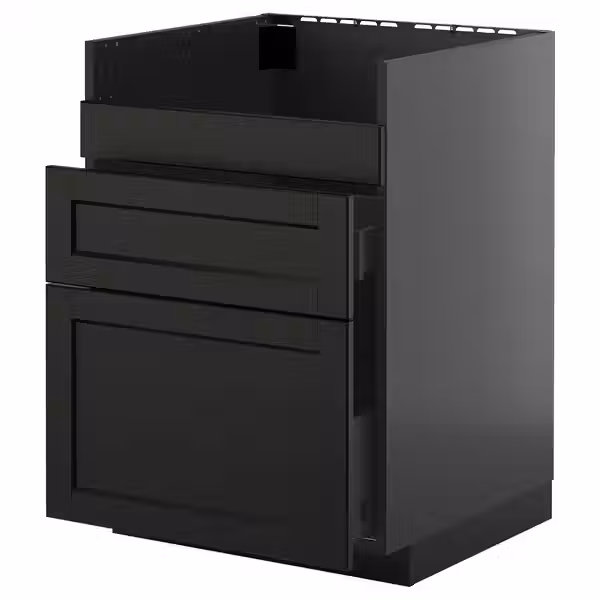 METOD / KNIVSHULT Напол шк д/мойки ХАВСЕН/3фасада/2ящ - фото 1