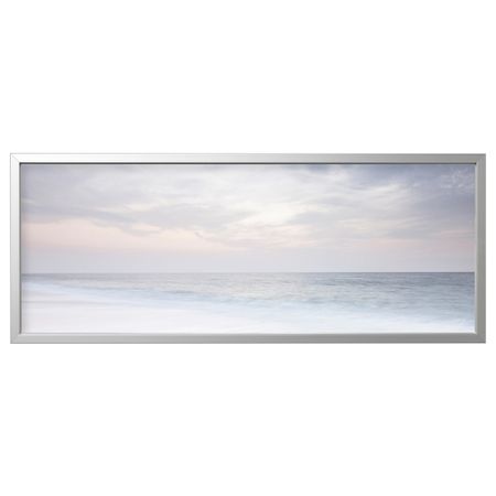 Картина с рамой, Океанский штиль/цвет алюминия 140x56 см IKEA BJÖRKSTA БЬЁРКСТА 494.168.37