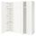 Гардероб с 8 дверями, белый, Fonnes белый, 200x57x221 см IKEA PLATSA ПЛАТСАA ПЛАТСА 495.866.84