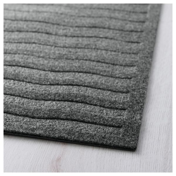 Придверный коврик ЛИНЭС, темно-серый (65x98 см) - фото 2