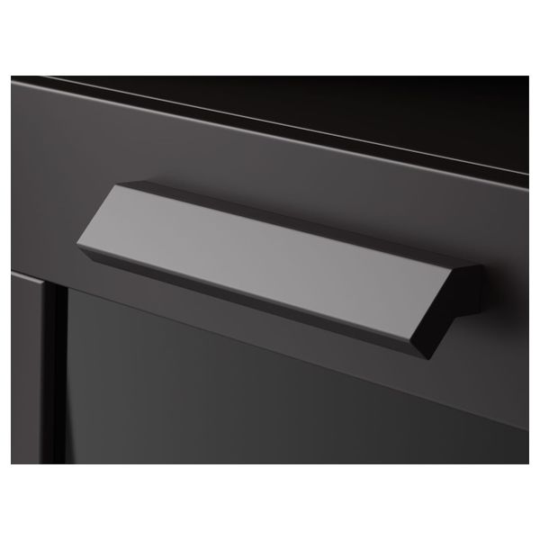 Тумба прикроватная, черный 39x41 см IKEA BRIMNES БРИМНЭС 104.104.26 - фото 4