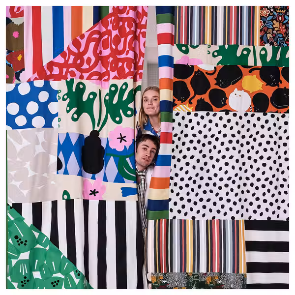 DITTE Отрез ткани - белый 150x300 см - фото 2