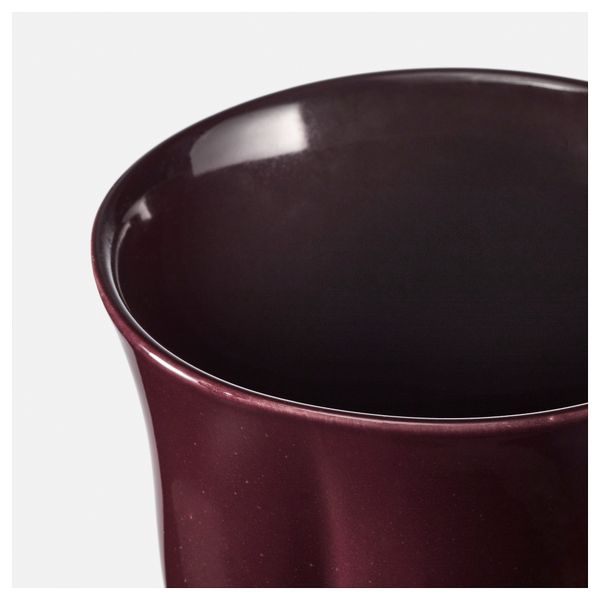 Кашпо ВИНТЕР 2018, фиолетовый - схема-чертеж с размерами