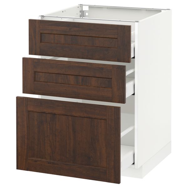 IKEA, вид спереди - схема-чертеж с размерами