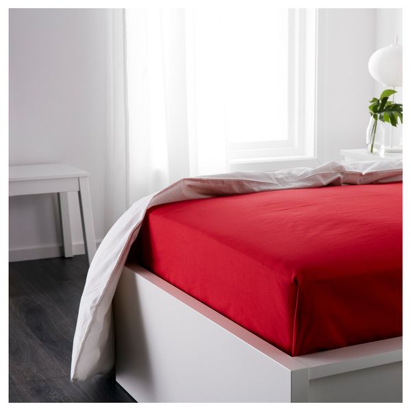 Простыня ДВАЛА, красный - фото 2