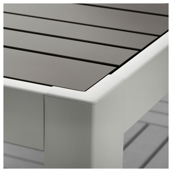 Стол, 6 кресел для сада ШЭЛЛАНД, темно-серый, ФРЁСЁН/ДУВХОЛЬМЕН красный (156x90 см) - фото 6