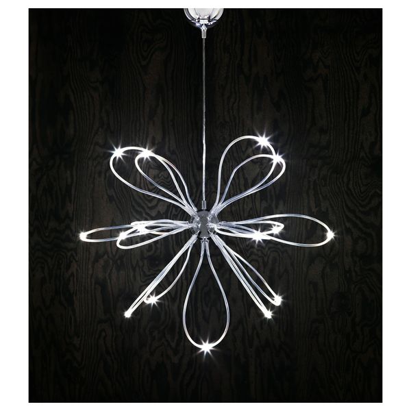 Люстра светодиодная ОНШЭ, хромированный - фото 4