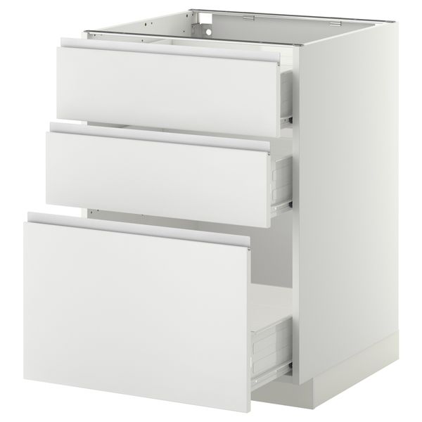 IKEA, вид спереди - схема-чертеж с размерами