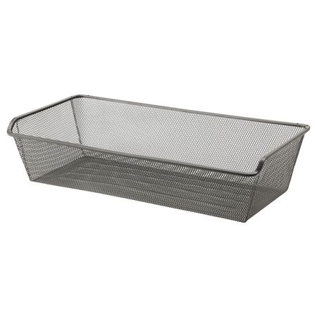 Сетчатая корзина, темно-серый 75x35 см IKEA KOMPLEMENT КОМПЛИМЕНТ 704.014.95