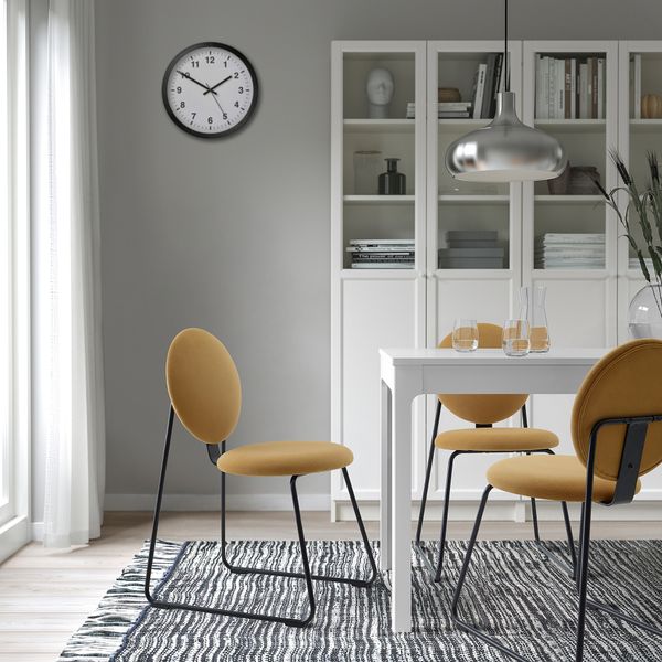 Стул, черный, Hakebo желто-коричневый IKEA MÅNHULT 005.470.62 - фото 3