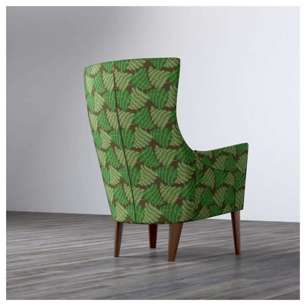 Кресло c высокой спинкой СТОКГОЛЬМ, Моста зеленый - фото 3