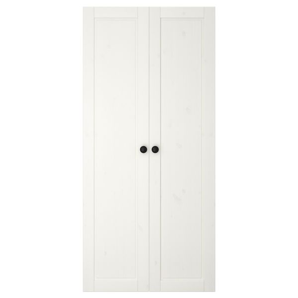 Дверь СТУВА БЕТСАД, белая морилка (60x128 см) - фото 1