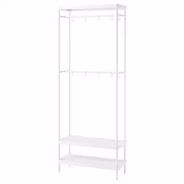 Вешалка с отделением д/хранения IKEA, вид спереди