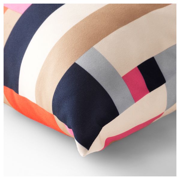 Подушка для садовой мебели ГРЕНО, разноцветный (59x30 см) - схема-чертеж с размерами