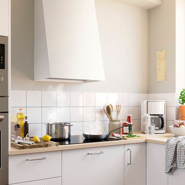 FIVELSBO ФИВЕЛЬСБУ Вытяжка кухонная стен креп (колпак) - ИКЕА 300 белый 56 см - фото 2