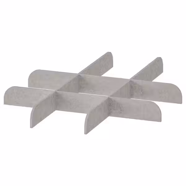 KOMPLEMENT Разделитель для выдвижной полки - светло-серый 50x58 см - фото 1