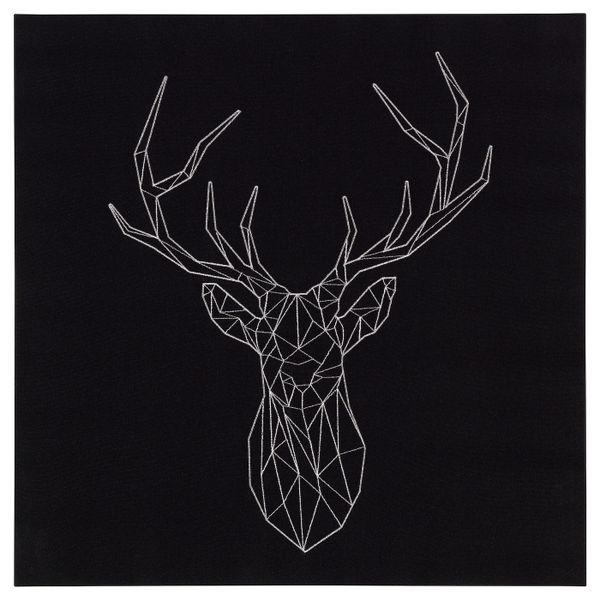 Картина, Серебряный олень 56x56 см IKEA ПЬЕТТЕРИД 503.718.90 - фото 1