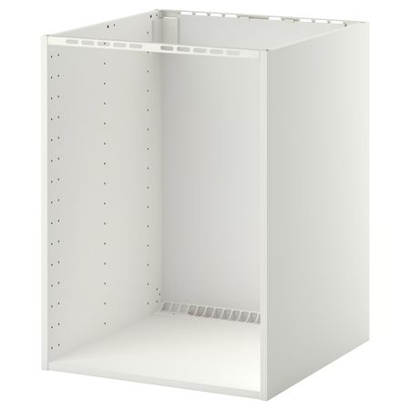 METOD Напольный шкаф д/встр техники/мойка - белый 60x60x80 см