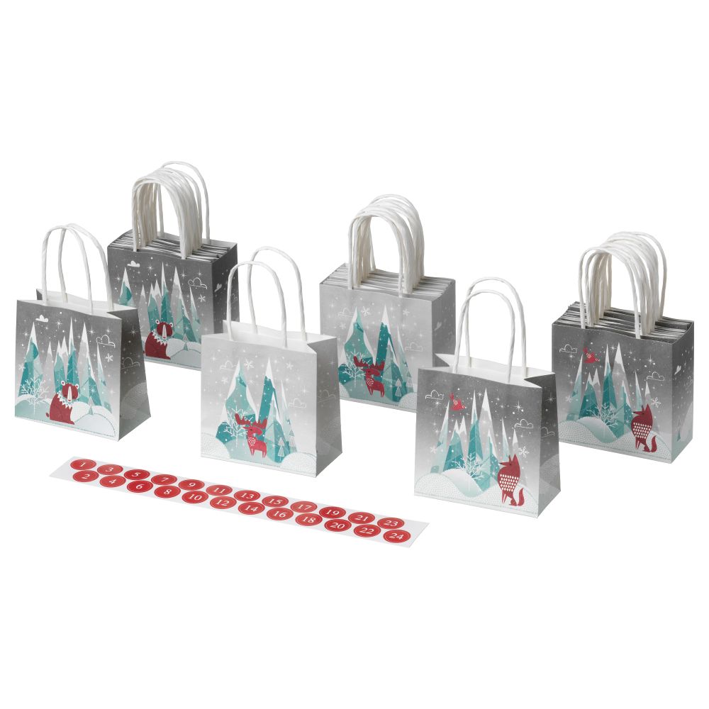 Подарочный пакет ВИНТЕР 2017 (10x10 см) - фото 1