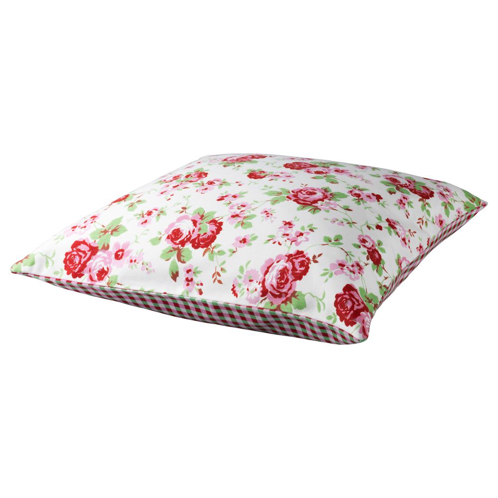 Чехол на подушку РОЗАЛИ, белый - схема-чертеж с размерами