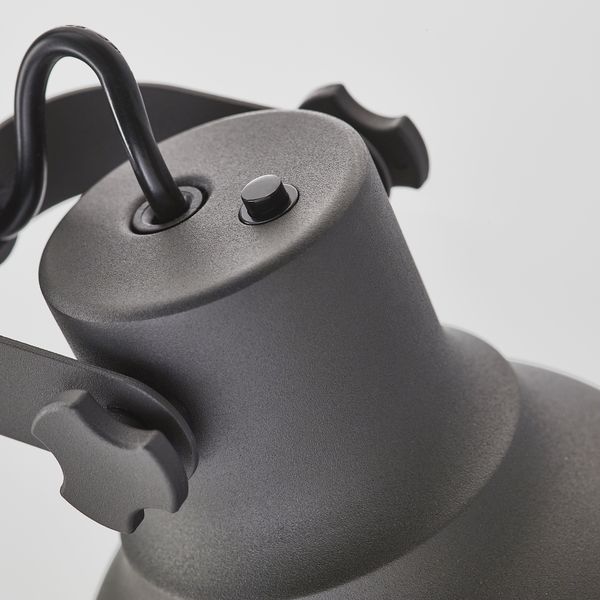 Лампа, устройство для беспроводной зарядки, темно-серый IKEA HEKTAR ХЕКТАР 603.234.36 - фото 7