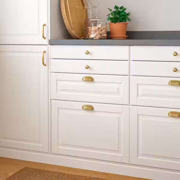 ENERYDA Ручка мебельная - желтая медь 27 мм - фото 4