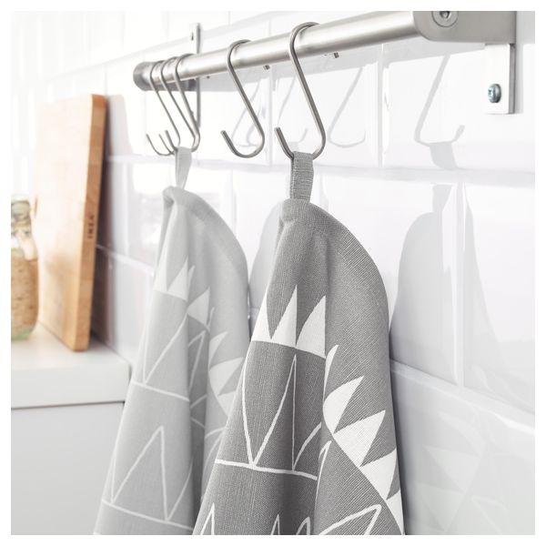 Полотенце кухонное ВИНТЕР 2017, серый, белый (50x70 см) - фото 3